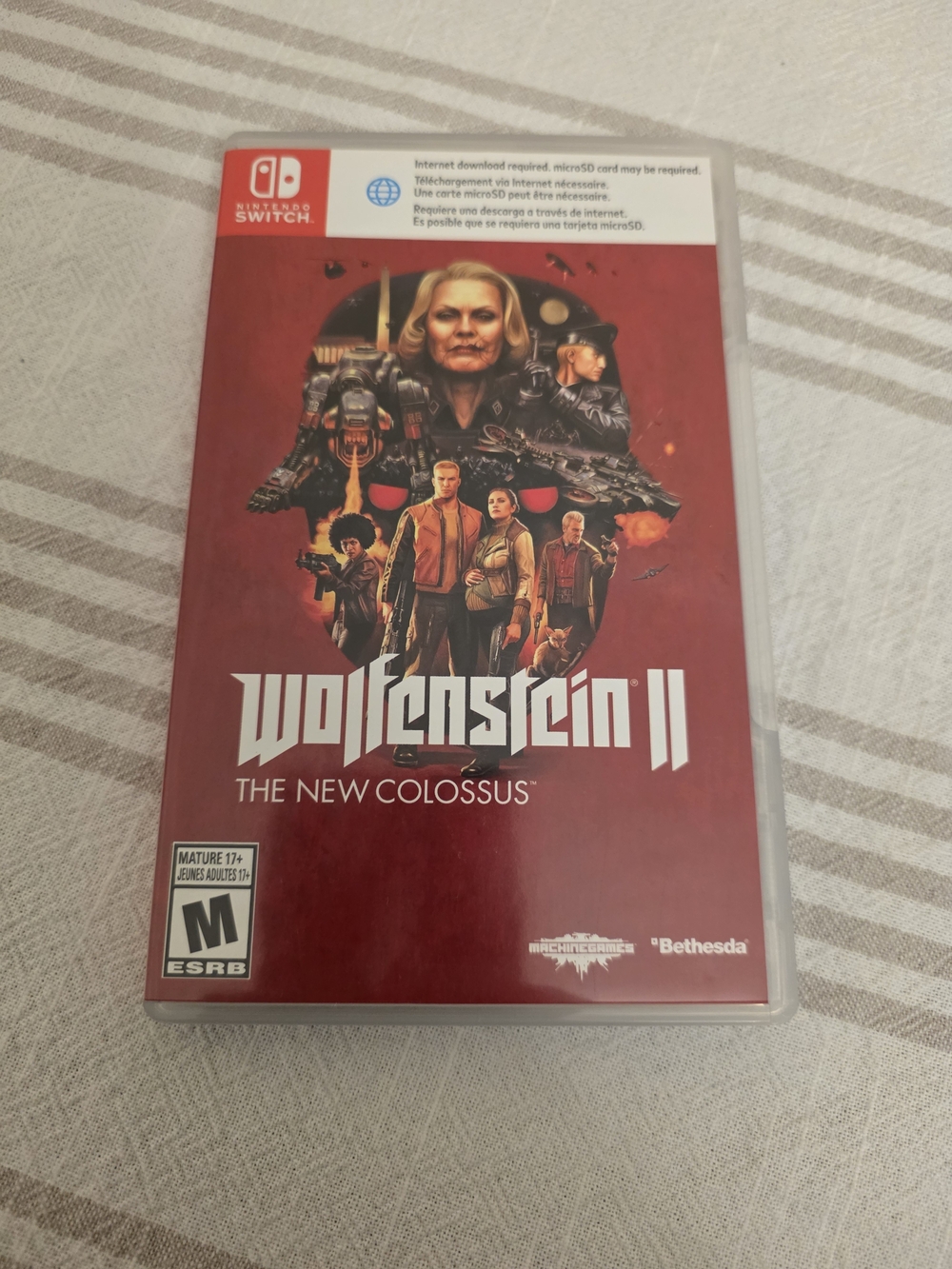 Wolfenstein II: The New Colossus - Nintendo Switch (Pristine)